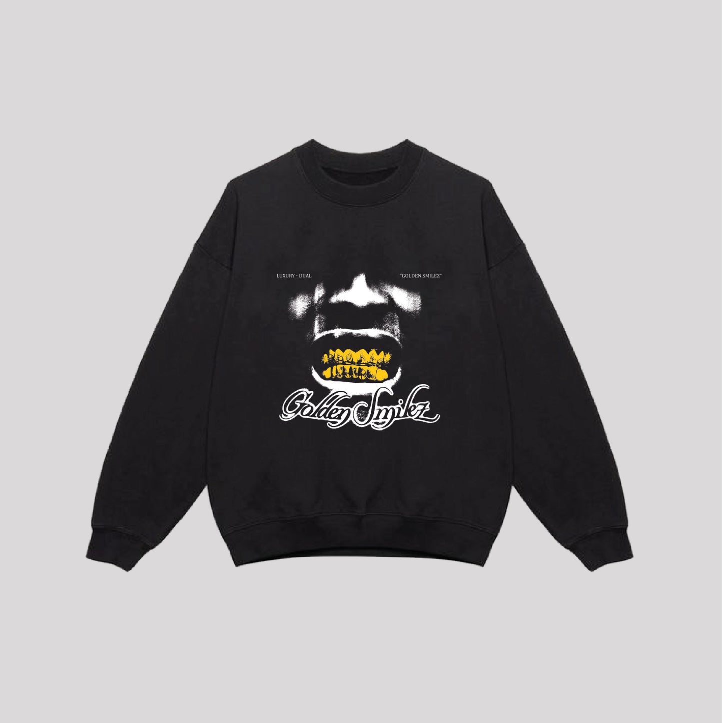 CREWNECK GOLDEN SMILEZ