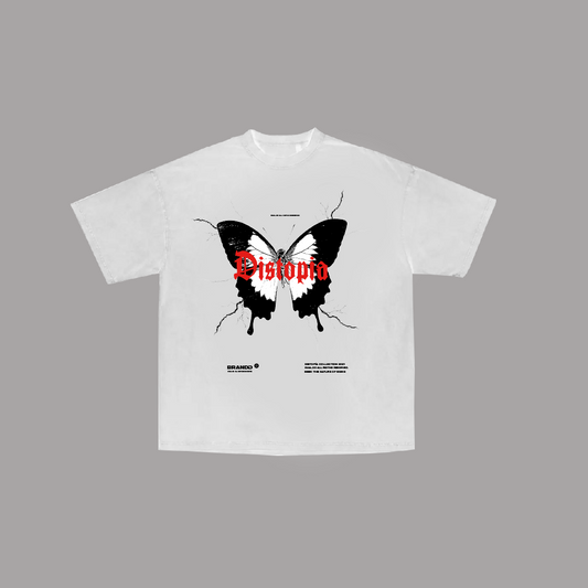 CAMISETA MARIPOSA DISTOPIA